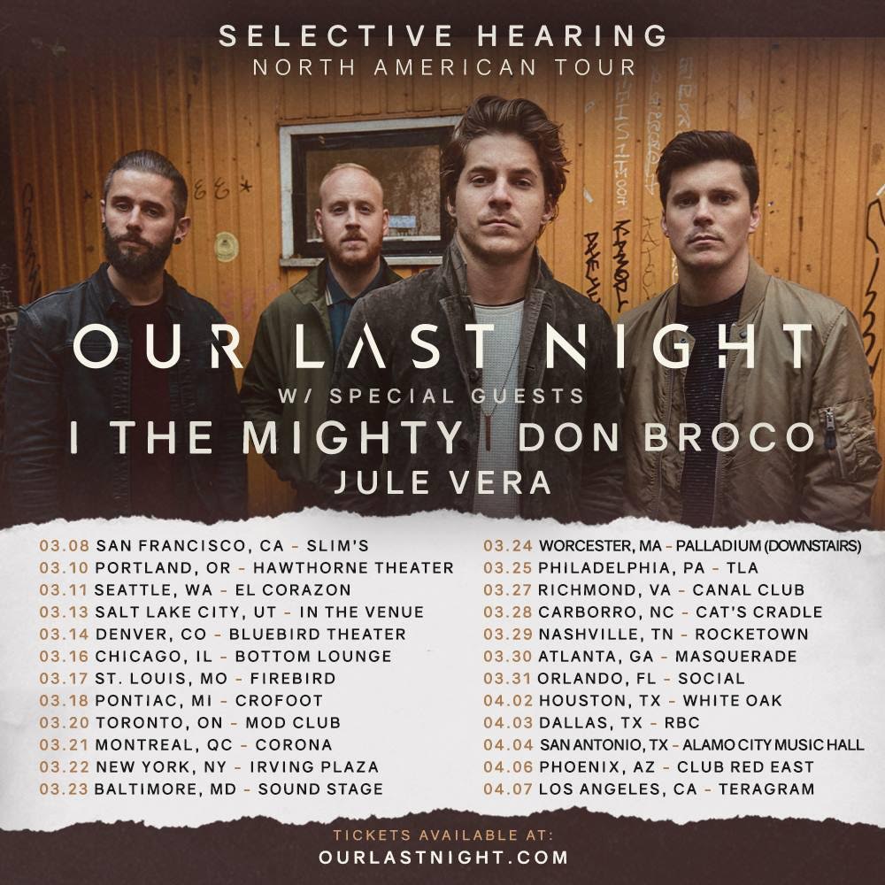OLN Selective Hearing tour